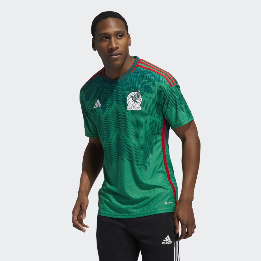 Men's adidas Mexico 22 Home Authentic Jersey