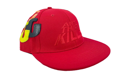 ATK G Patch Fitted Hat "Red" GD123