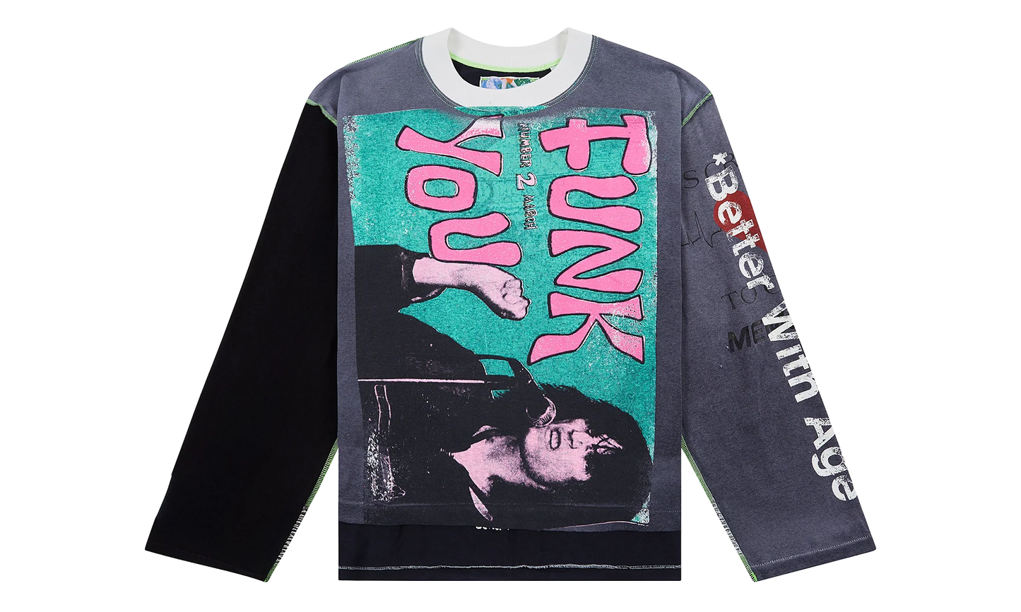 Rivka Reversible Long-Sleeve Tee "Its Critical" BWA68