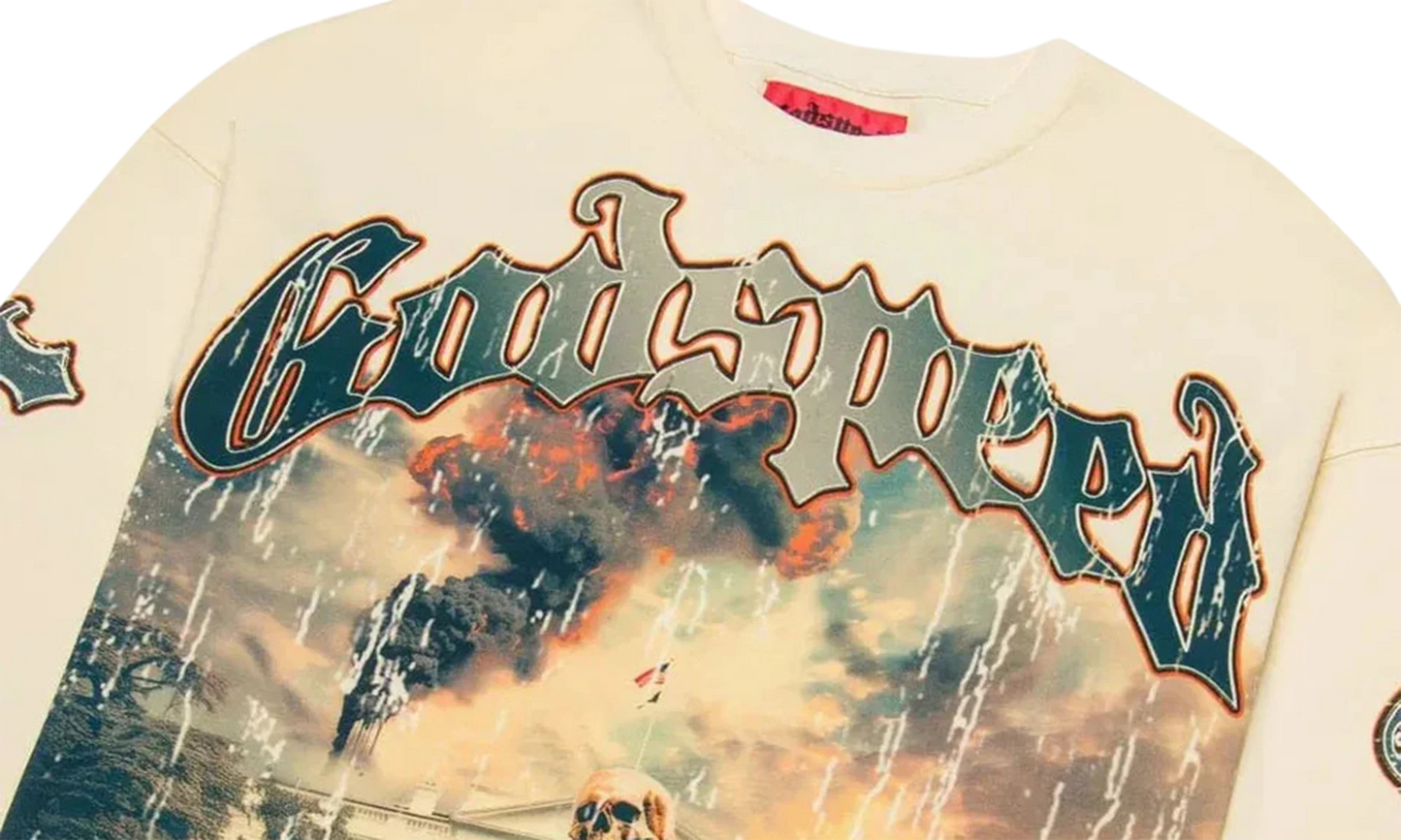 V.O.D 2024 Long Sleeve T-Shirt "Bone" MUGKDEQI