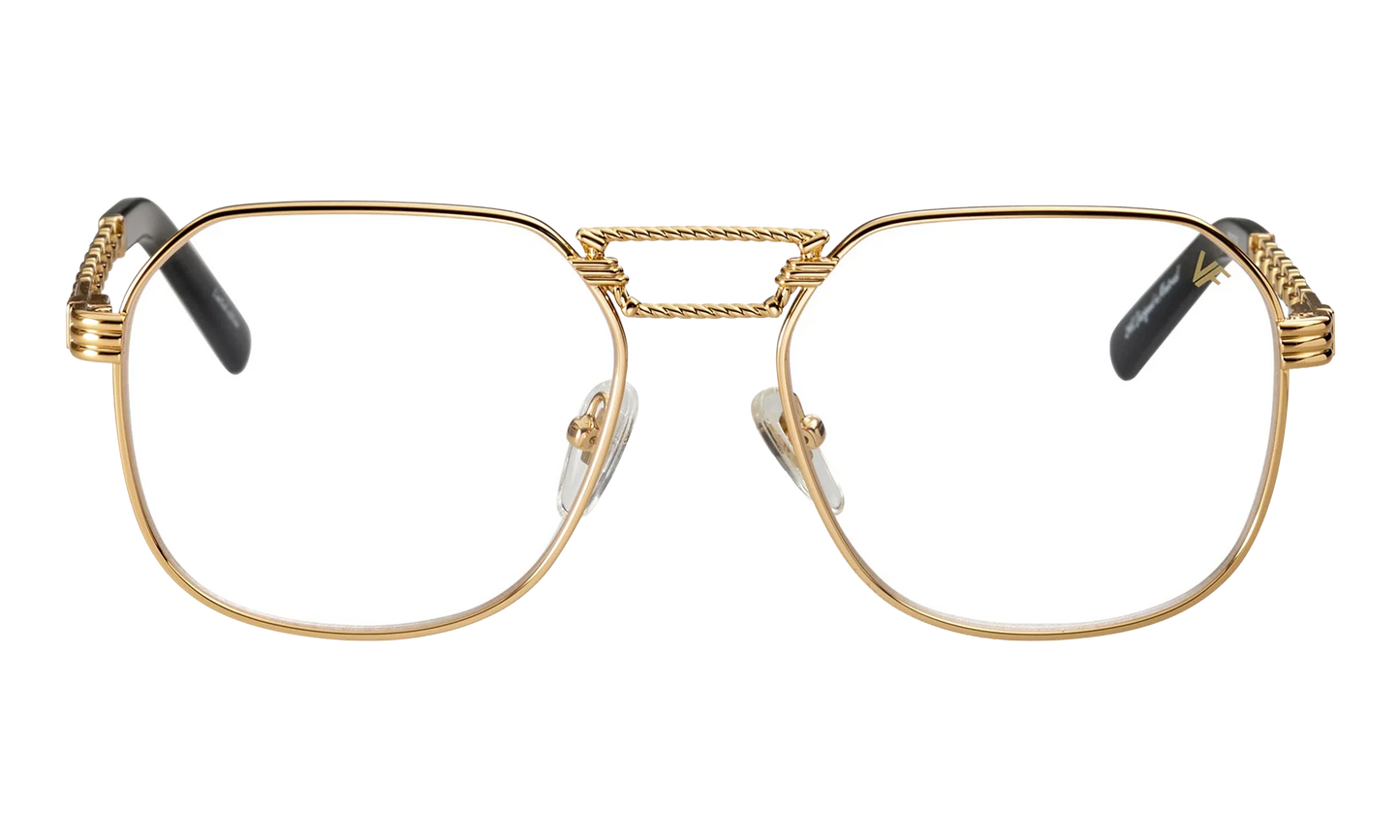 CEO Equestrian 24KT "Yellow Gold / Clear Flash Gold" EQCE2 0003 19D4