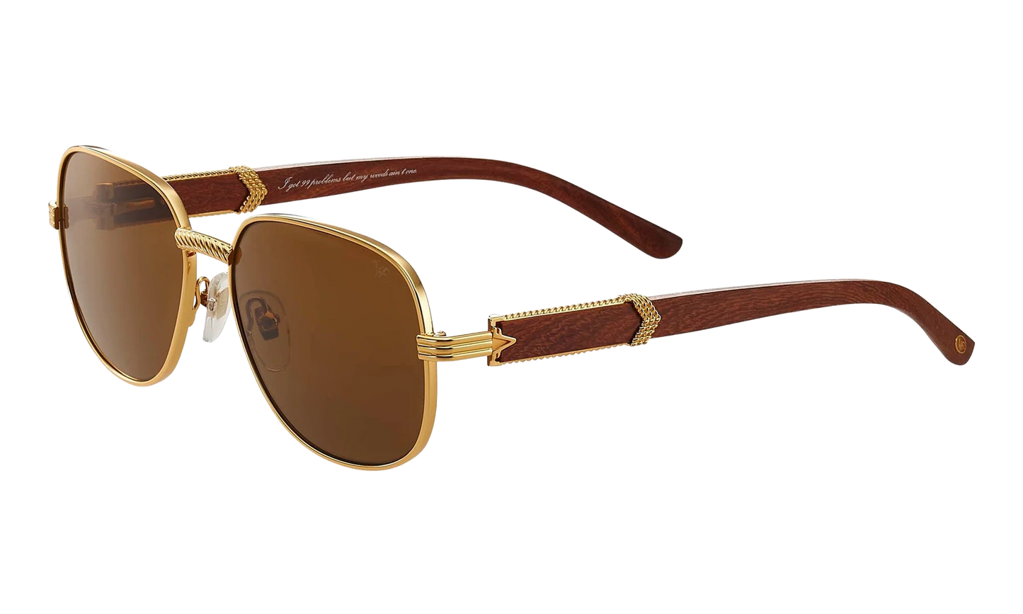Mayor Atelier Mirage Woods "Yellow Gold / Brown" WDMY2 0002 23B2