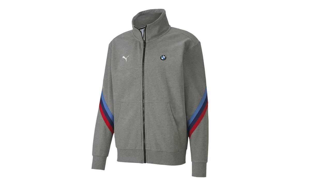 BMW Motorsport Life Sweat Jacket "Medium Gray Heather" 596089 03