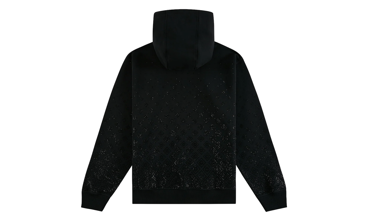 Crystal Monogram Long Sleeve Sweatshirt "Black" M P26 JTP 512 01