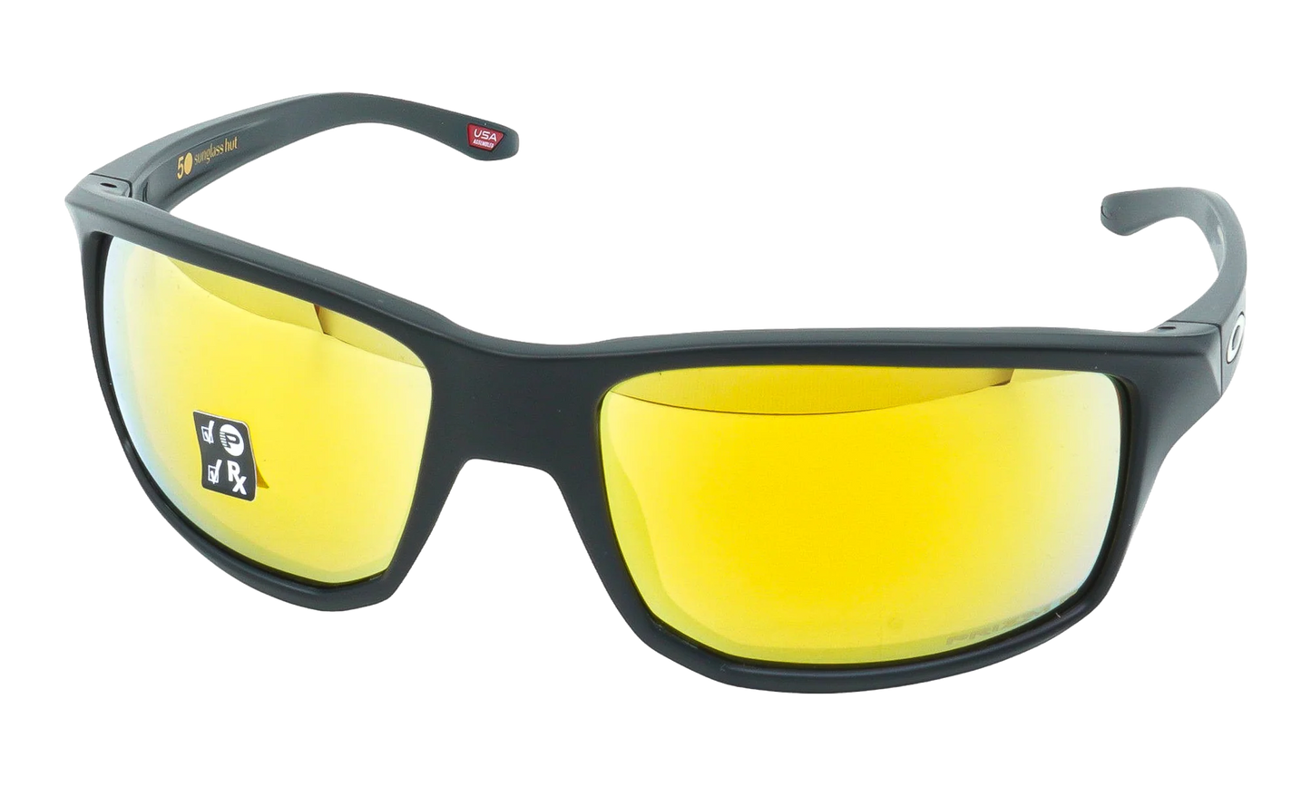 Gibston Polarized Sunglasses "Matte Black / PRIZM 24K" OO9449 20