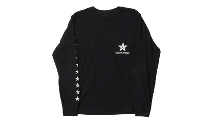 Stars Long Sleeve T-Shirt "Black" CHRM0689