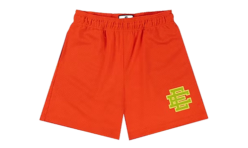 EE Basic Shorts "Scarlet / Green" EE337