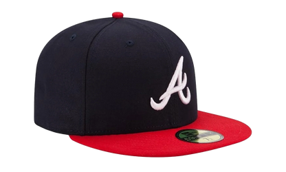59FIFTY Atlanta Braves Fitted Cap "Navy / Red" 70361069