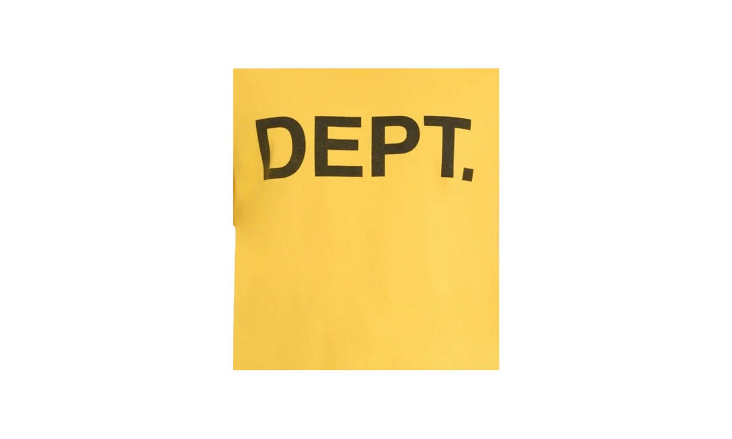 Dept Logo T-Shirt "Yellow / Black" WM2LTZ1Q