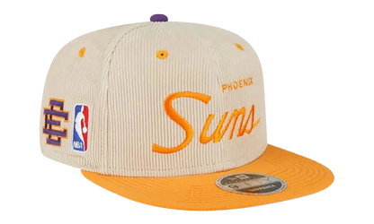 9FIFTY NBA PHOENIX SUNS SNAPBACK HAT "ERIC EMANUEL - Cream/ Orange" EE435