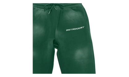 Prefall Flare Sweatpants "Green Washed" RET002