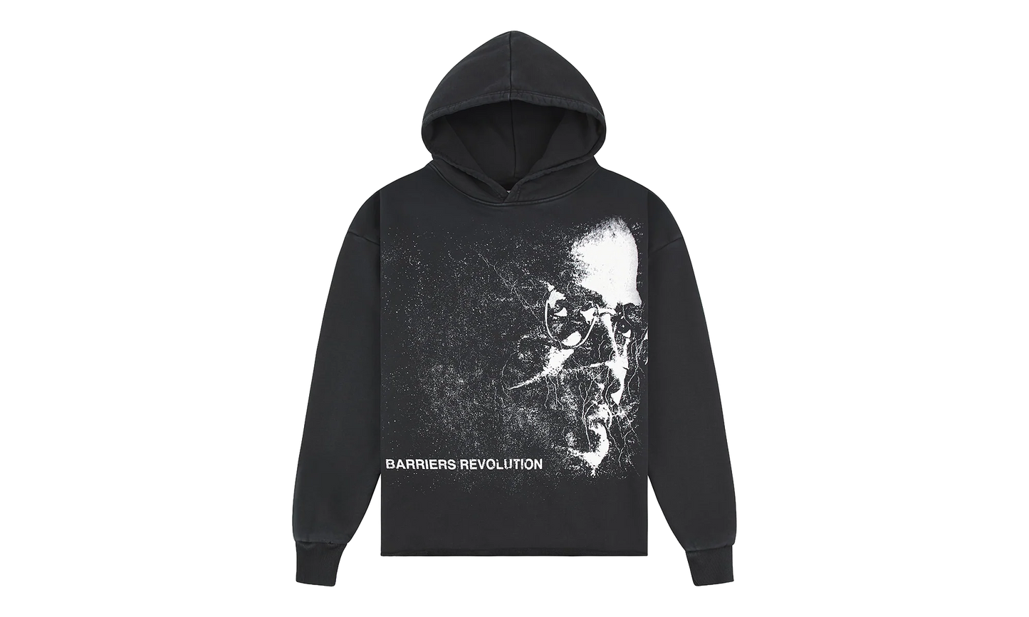 Educated Human Hoodie "Black" BAR34