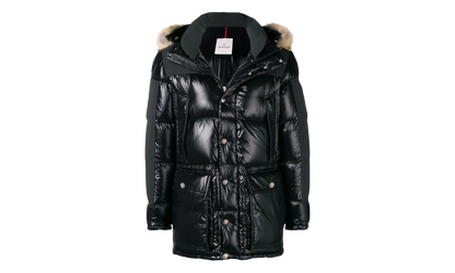 Puffer Jacket Frey Nylon Down Jacket "Black" MON06