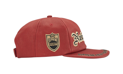 New York Leather 6-Panel "FW25 - Red" SU26920
