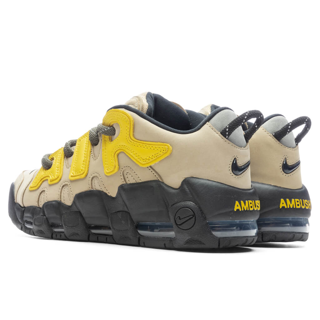 AMBUSH More Uptempo Low Limestone - Limestone/Vivid Sulfur/Black