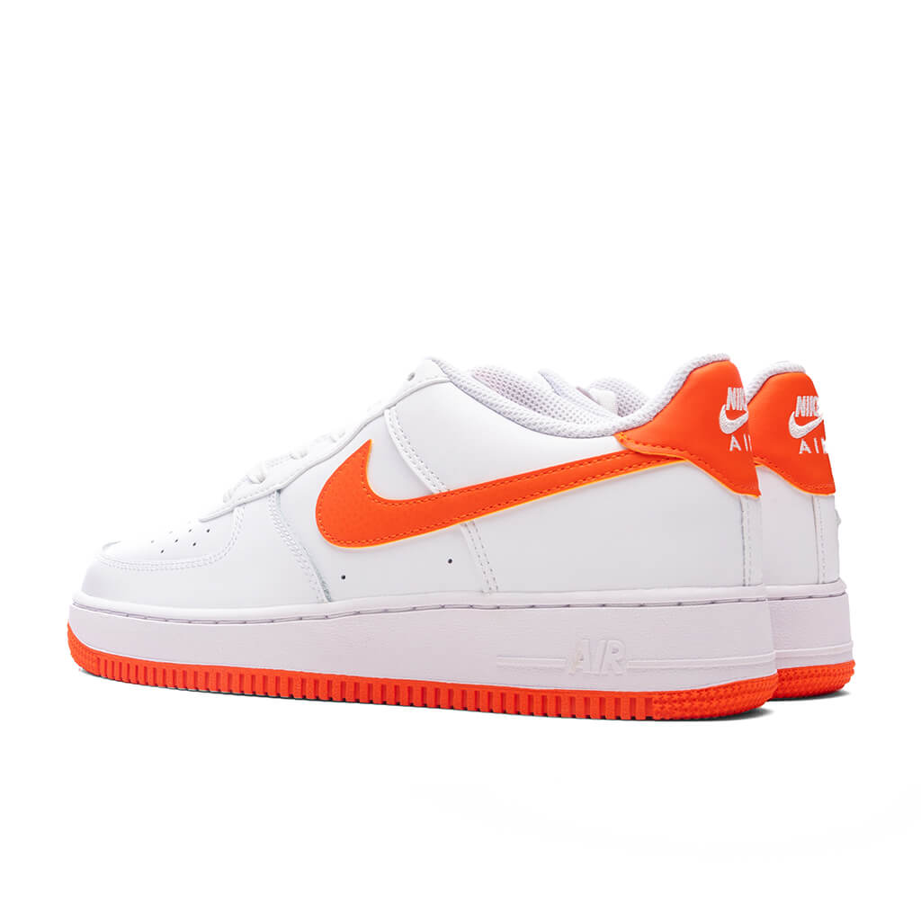 Air Force 1 (GS) - White/Safety Orange