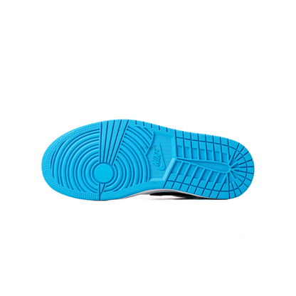 1 Low 'Black Dark Powder Blue' Women's (2022)