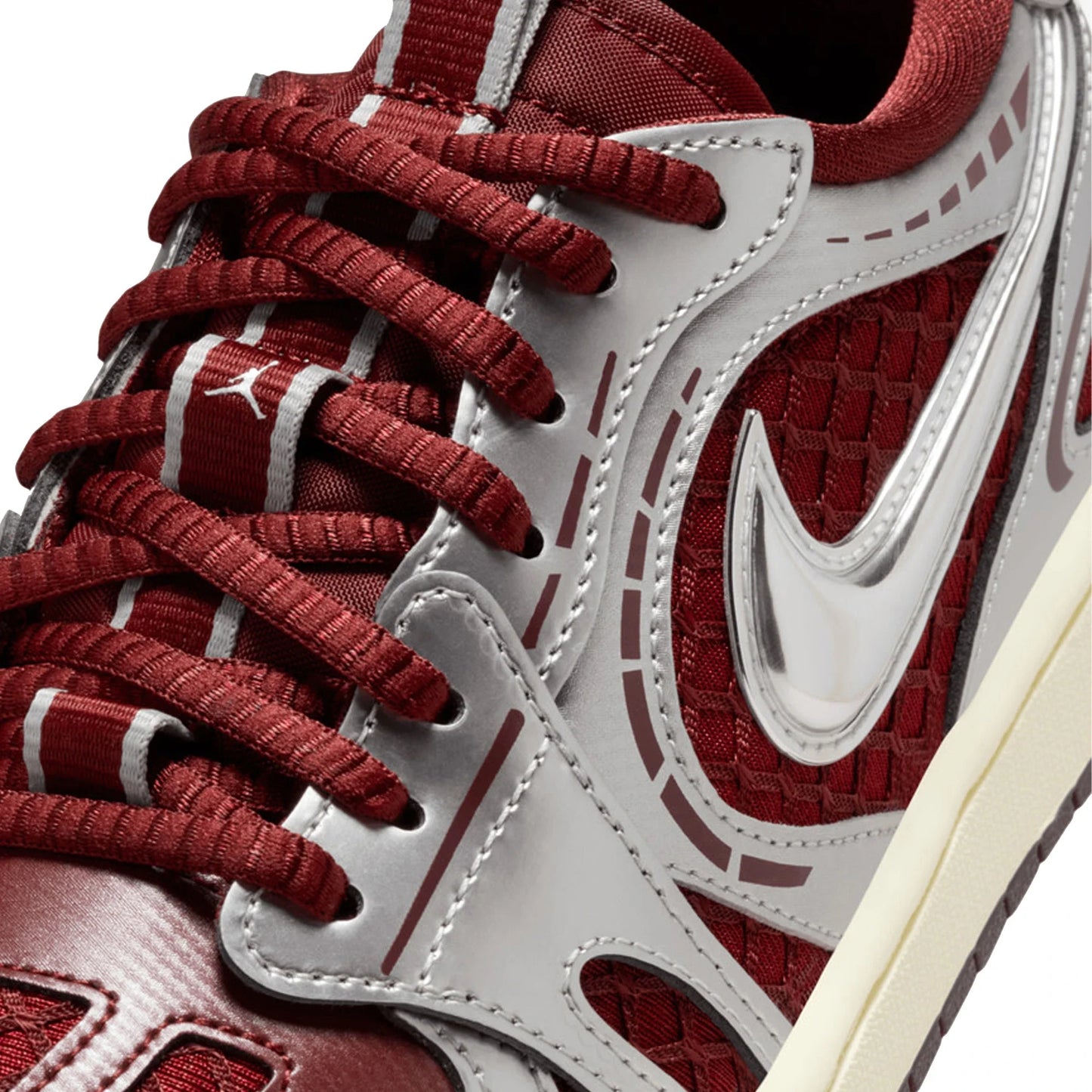 1 Low Method of Make V3 'Dark Team Red Metallic Silver' Women's (2025)
