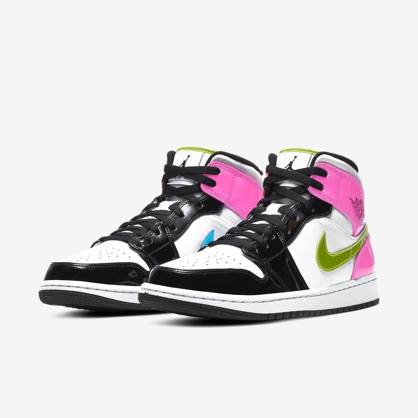 Air Jordan 1 Mid SE 'Cyber / Fuchsia' (2020)