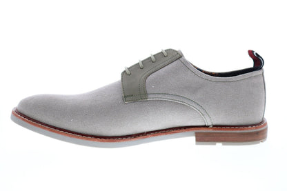 Ben Sherman Brent Plain Toe Mens Gray Plain Toe Oxfords & Lace Ups Shoes