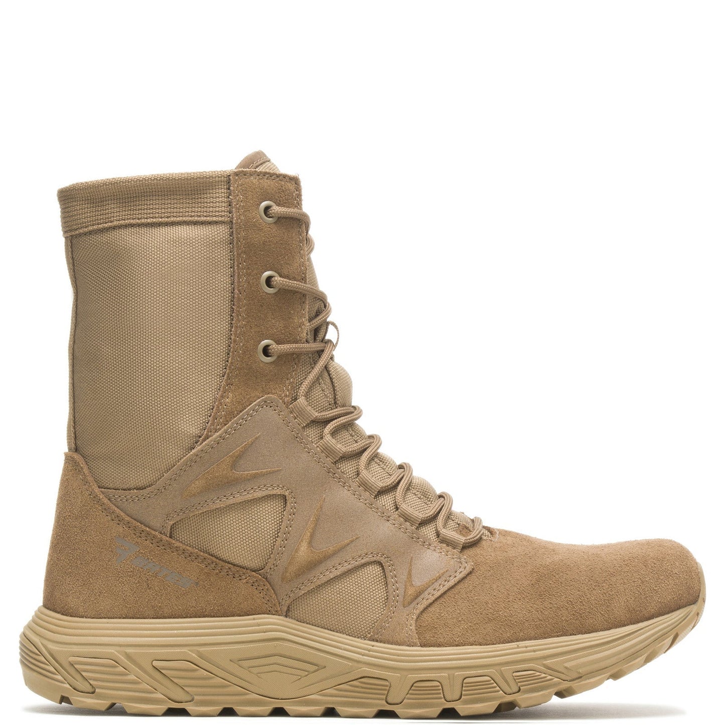 Bates Rush Tall AR670-1 E01088 Mens Brown Leather Lace Up Tactical Boots