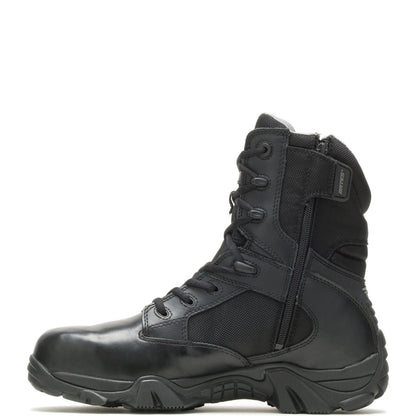 Bates GX 8 Safety Toe E02272 Mens Black Leather Lace Up Tactical Boots