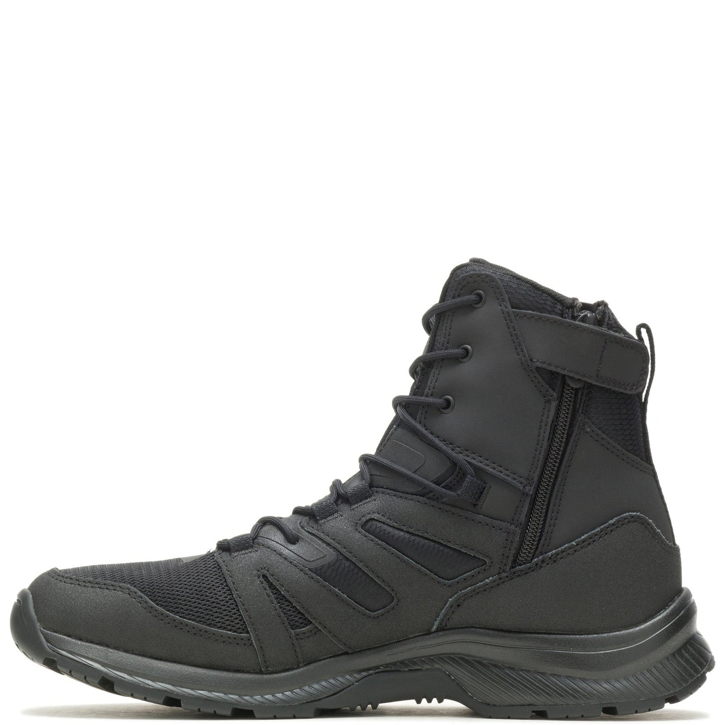 Bates Rallyforce Tall Zip E04160 Mens Black Wide Leather Tactical Boots