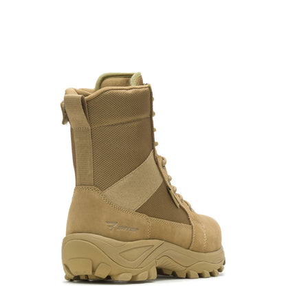 Bates Fuse Side Zip Waterproof E06509 Mens Brown Leather Tactical Boots