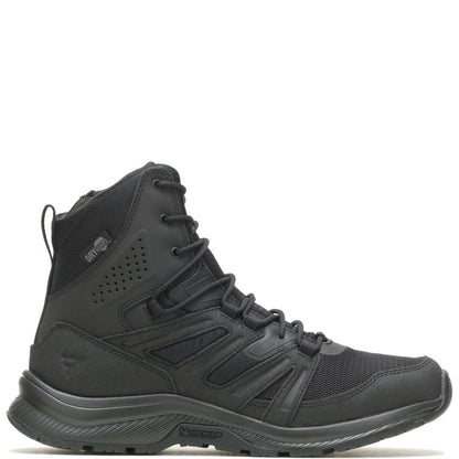 Bates Rallyforce Tall Zip E04170 Mens Black Leather Lace Up Tactical Boots