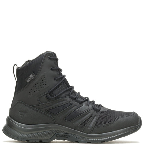 Bates Rallyforce Tall Zip E04170 Mens Black Leather Lace Up Tactical Boots