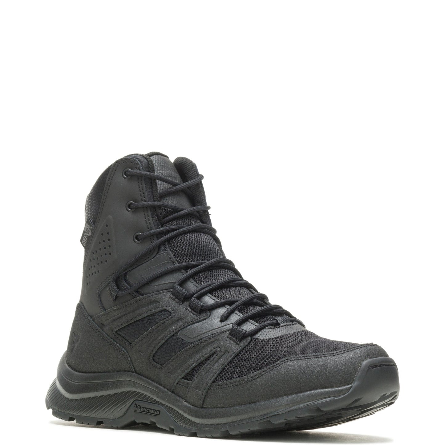 Bates Rallyforce Tall Zip E04170 Mens Black Wide Leather Tactical Boots