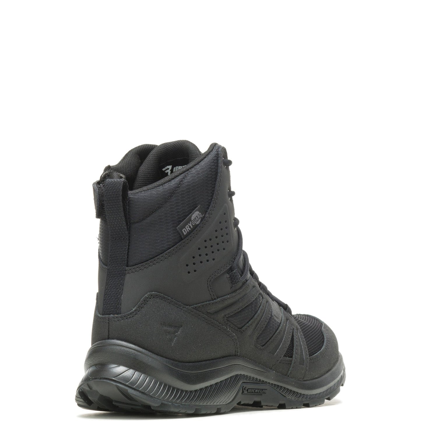 Bates Rallyforce Tall Zip E04170 Mens Black Leather Lace Up Tactical Boots