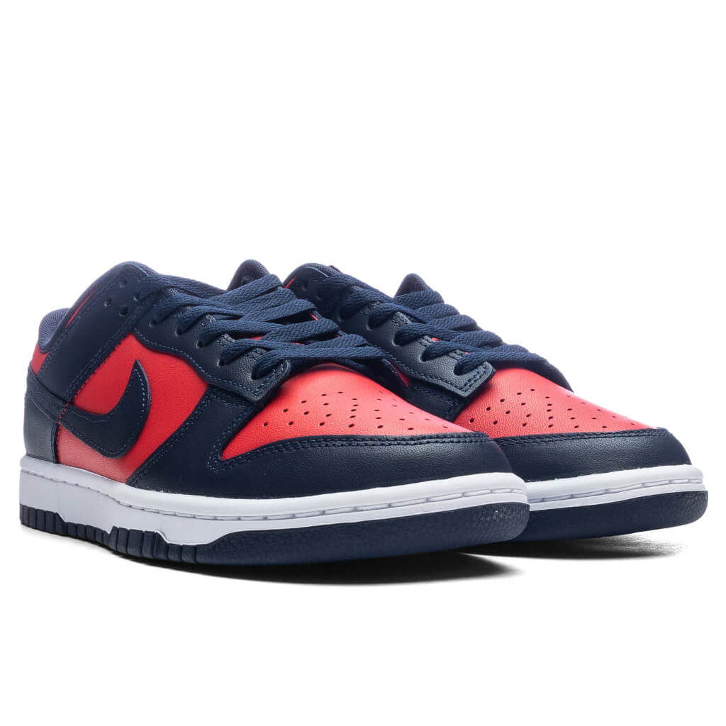 Dunk Low Retro - University Red/Obsidian/White