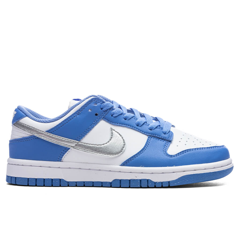 Women's Dunk Low - Royal Pulse/Metallic Silver/White