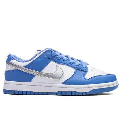 Women's Dunk Low - Royal Pulse/Metallic Silver/White