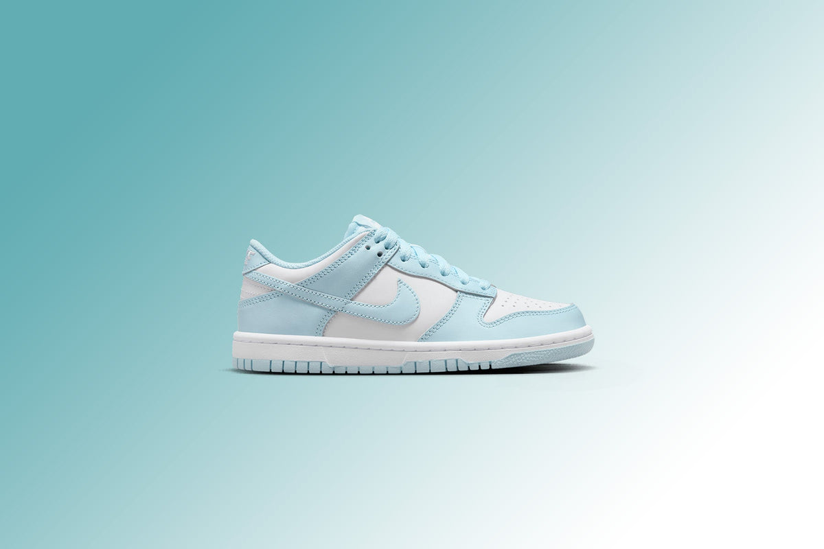 Dunk Low (GS) - White/Glacier Blue