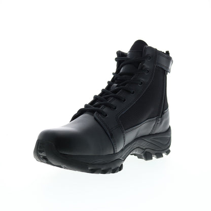 Bates Fuse Tall Size Zip E06510 Mens Black Leather Lace Up Tactical Boots