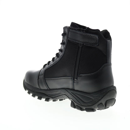 Bates Fuse Tall Size Zip E06510 Mens Black Leather Lace Up Tactical Boots