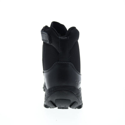Bates Fuse Mid Side Zip E06506 Mens Black Wide Leather Tactical Boots