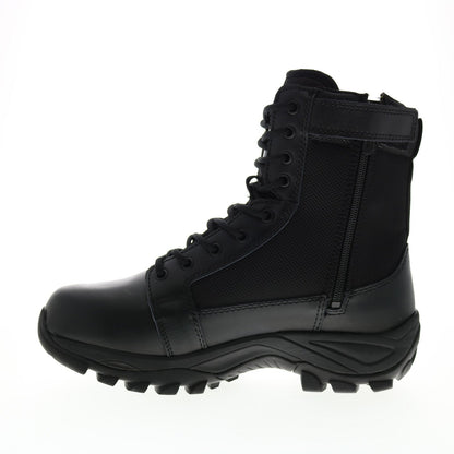 Bates Fuse Tall Size Zip E06510 Mens Black Leather Tactical Boots