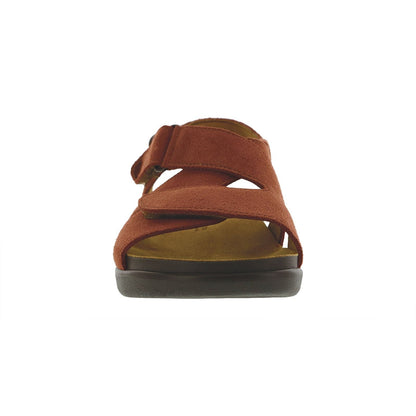 Women's Hy Heel Strap Sandal in Rust