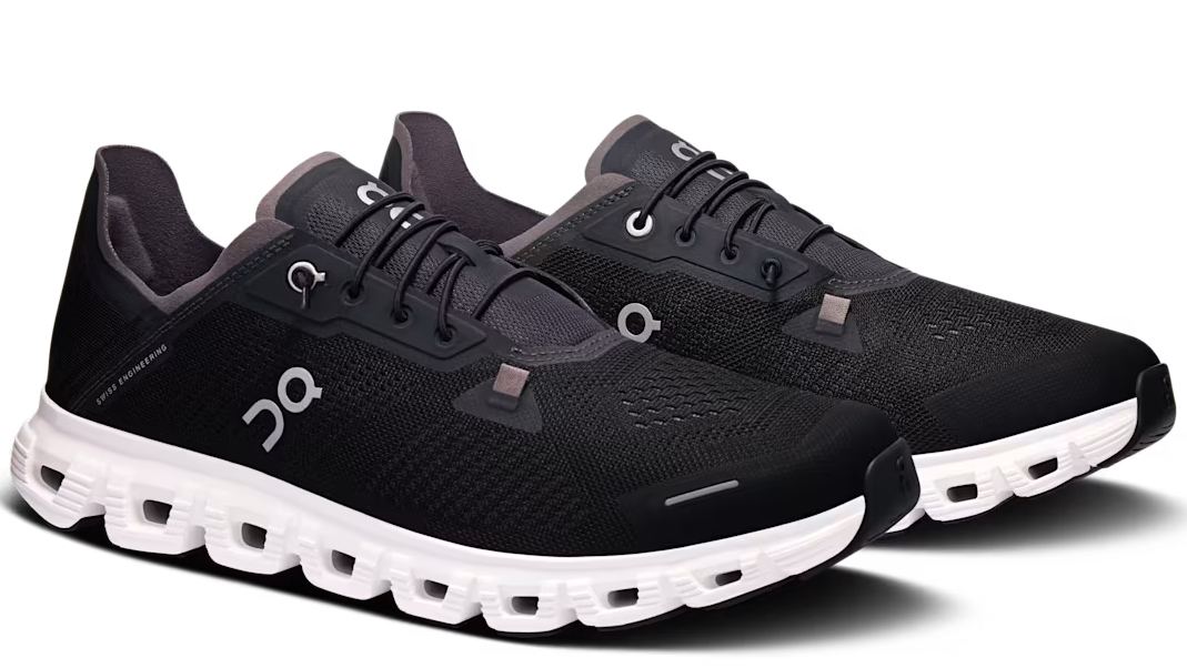 On Running Cloud 6 Coast Black White