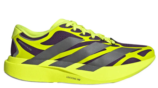 aadidas Adizero Evo SL EXO Aurora Plum Solar Yellow