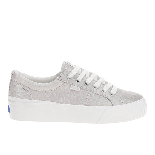 Jump Kick Duo Glitter Suede Lace Up Sneakers