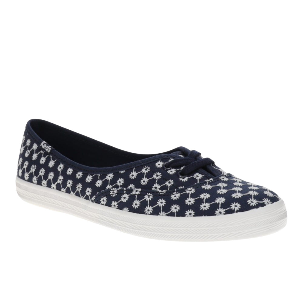 The Mini Daisy Eyelet Slip On Sneakers