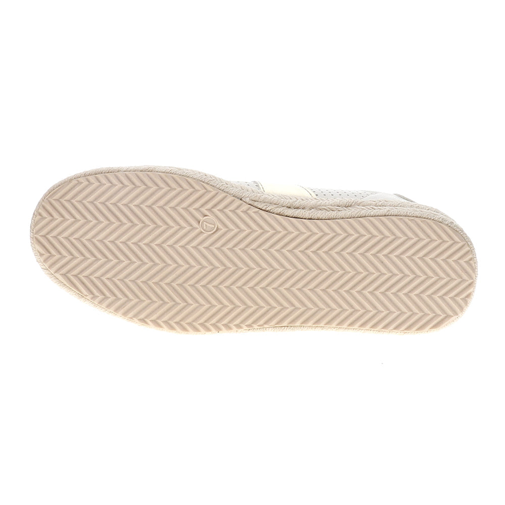 May Espadrille Metallic Lace Up Sneakers