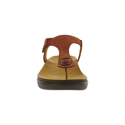 Women's Marina T-Strap Sandal in Rust
