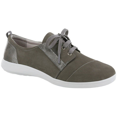 Women's Marnie Lace Up Sneaker in Gris / Snake