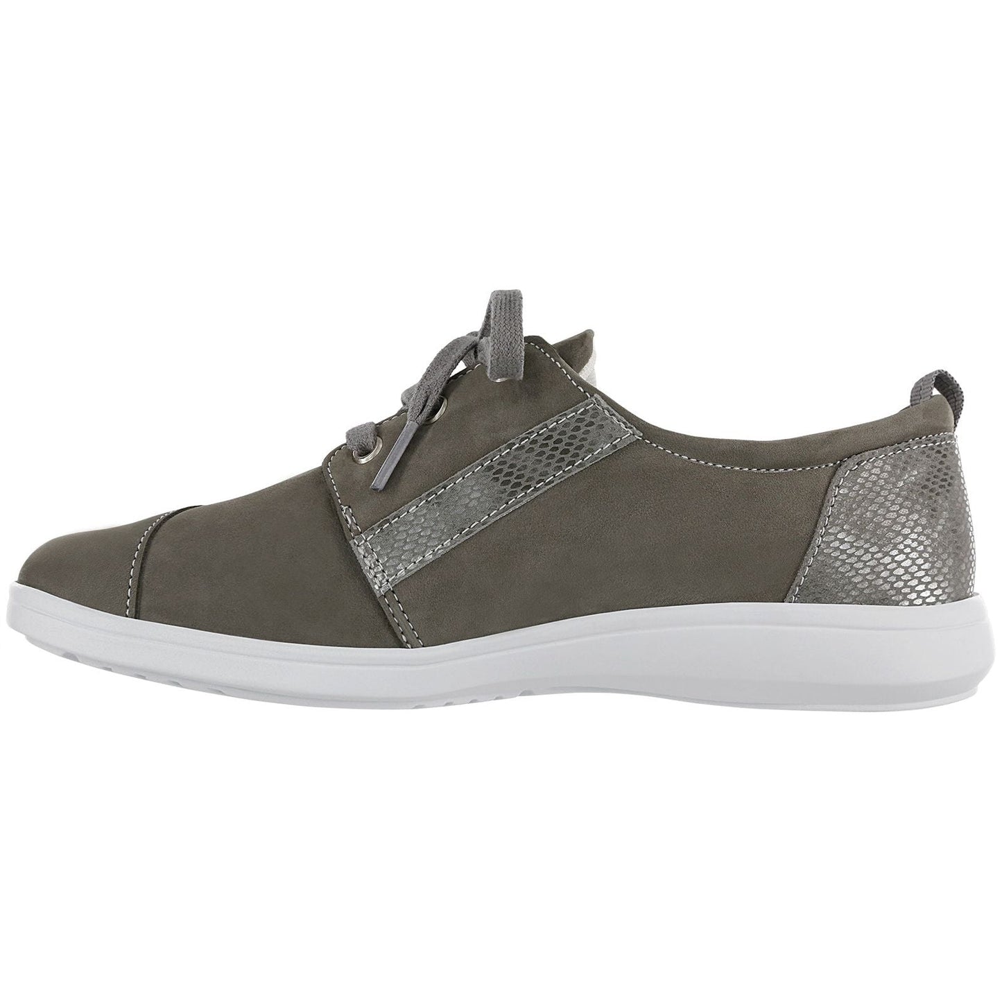 Women's Marnie Lace Up Sneaker in Gris / Snake