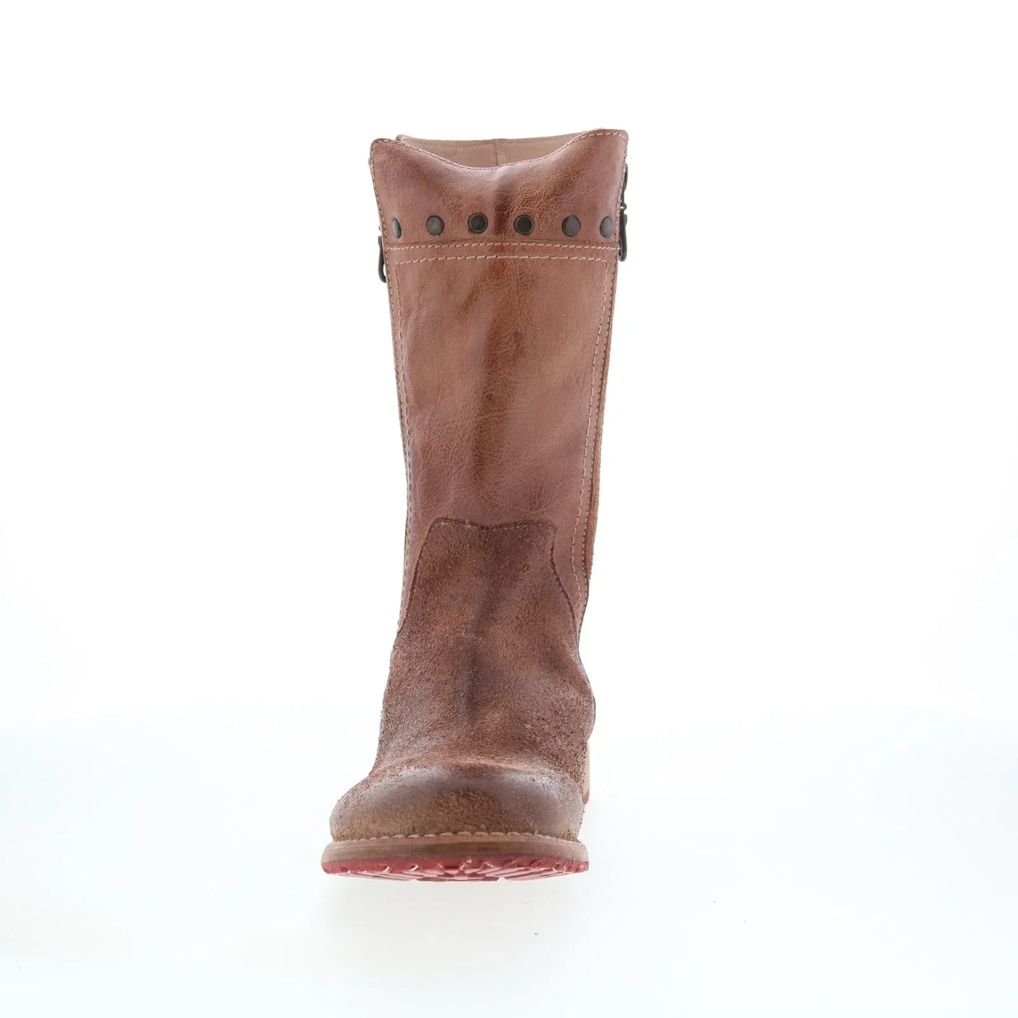 Bed Stu Venmont F301002 Womens Brown Leather Zipper Western Boots